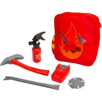 SIMBA Spielzeug-Axt Feuerwehr Rucksack Set