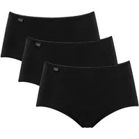 sloggi Midislip 3er Pack 24/7 Cotton (Spar-Set) Midi Slip - Baumwolle - Atmungsaktiv