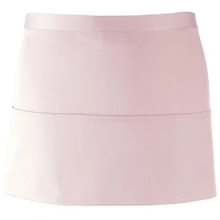 Premier Ladies/Womens Colours 3-Taschen-Schürze (Rosa)