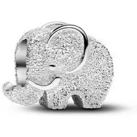 Pandora Charm-Einhänger Mini-Charm Elefant Strukturiert Sterling-Silber 794528C00