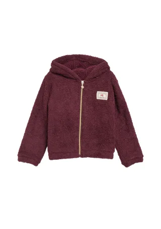 s.Oliver - Sweatshirt Jacke Rot - Gr. - 122