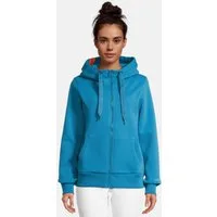 salzhaut Sweatjacke SÖÖTE Damen Tailliert komfortabler Fit, nordisch klar – entspannter Look mit Haltung