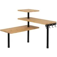 5five Simply Smart Küchenregal Eckregal SMART, 3-stufig, 43 x 43 x 38 cm
