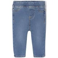 vertbaudet Regular-fit-Jeans Baby Jeggings mit Dehnbund BASIC