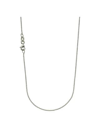 Zeeme Basic Collier 925/- Sterling Silber rhodiniert 45cm