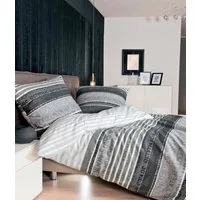 Janine Bettwäsche DAVOS 6481, Mako-Satin, 2 teilig, in verschiedenen Qualitäten, moderne Bettwäsche mit Reißverschluss