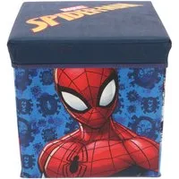 Spiderman Aufbewahrungsbox Aufbewahrungsbox Stuhl – 2 in 1 Sitz und Stauraum 30x30x30 cm
