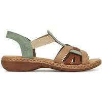 Rieker Rieker Damen-Sandalen Grün 65918-52 Sandale