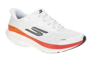 Skechers 246220 WBO SKX AERO PULSE Herren Sportschuhe - Wei?/Schwarz/Orange -...