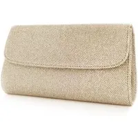 White Lady Clutch Tanja Glitter Clutch