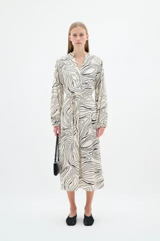 Kleid Graphic Stripe multicolour