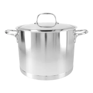 Demeyere Atlantis 7 Kochtopf mit Deckel 24 cm, 18/10 Edelstahl