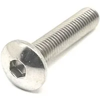 ZAUNIVERSUM Doppelstabmattenzaun 10x Zaunbauschraube M8x40mm für Doppelstabmatten, (10x, Stück), Edelstahl