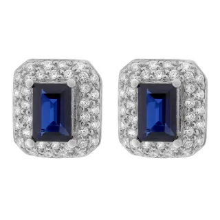 Orphelia 'Jackie' Ohrstecker für Damen aus 925er Sterlingsilber - Silber ZO-7237/SA