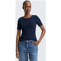 TOM TAILOR Denim T-Shirt T-Shirt Slim Fit Pointelle T-Shirt
