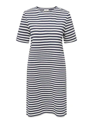 JDY - JDYISA S/S DRESS JRS DIA Cloud Dancer - Gr. - XS