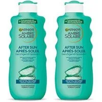 GARNIER After Sun-Lotion Ambre Solaire After Sun Beruhigende Feuchtigkeits-Milch 400 ml, 2-tlg.