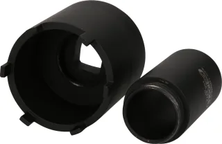KS Tools Nutmuttern-Schlüssel-Satz mit Führungsrohr für Mercedes, Ø 63 mm , 2-tlg - 460.5625