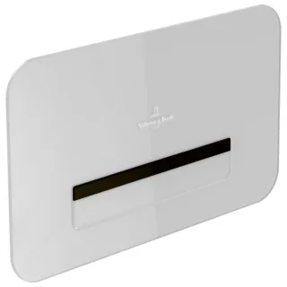 Villeroy und Boch WC-Betätigungsplatte 922311RE 26,9x16,1x1,3cm, elektronisch, Glossy White