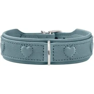 Hunter Hundehalsband soho x love hellblau S