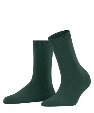 FALKE - FALKE Cosy Wool Damen hunter green - Gr. - 36.5