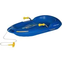 rolly toys® Schlitten rollySnow Max, blau, mit 2 Bremsen aus Metallrohr