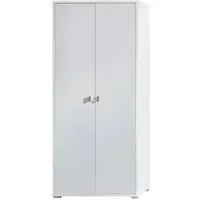 MOEBLO Kleiderschrank ELTO 05 (Flurschrak Drehtürenschrank mit Einlegeböden, Wohnzimmerschrank 2-türig Schrank Gaderobe Drehtüren) - (BxHxT): 85x195x34 cm