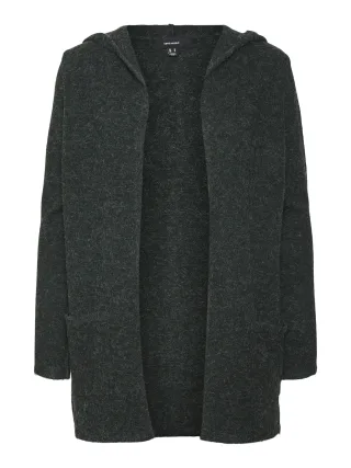 VERO MODA - VMDOFFY LS OPEN HOOD CARDIGAN GA NOOS pine grove - Gr. - M