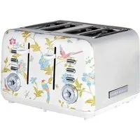 VQ Toaster Laura Ashley 4 Scheiben-Toaster, 7 Stufen – China Rose Design VQ, 1850.00 W