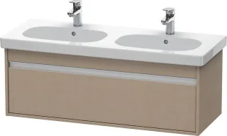 Duravit Ketho Waschtischunterbau wandhängend Leinen Matt 1150x455x410 mm - KT666907575 KT666907575