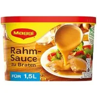 MAGGI Saucen, Maggi Rahm Sauce zu Braten ideal zu Schnitzel und Geschnetzeltem 228g