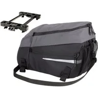 VAUDE Fahrradtasche Silkroad Mesh incl. Snap-IT Halterung Sonderedition Gepäckträgertasche