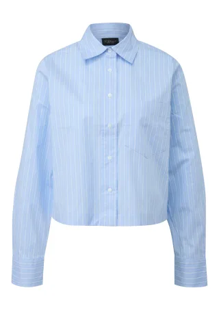 s.Oliver BLACK LABEL - Bluse blau - Gr. - 44
