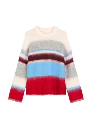 Marc OPolo DENIM - Strickpullover relaxed Offwhite - Gr. - L