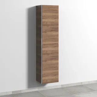 Sanipa 3way Hochschrank mit 2 Türen, Eiche-Tabak BR09550