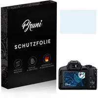 Bruni Schutzfolie Glasklare Displayschutzfolie für Canon EOS R50, (2 Folien), praktisch unsichtbar