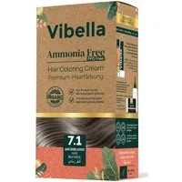 Vibella Haarfarbe Haarfärbecreme Nr. 7,1 Aschblond – Premium-Haarfarbe