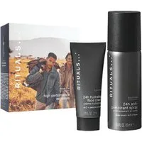 Rituals Pflege-Geschenkset Rituals Homme High Performance Essentials For Men Pflegeset, 2-tlg., Hochwertiges Pflege-Set für Männer mit intensiver Wirkung