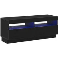 vidaXL TV-Schrank TV-Schränk Schwarz Eichen-Optik 100 x 35 x 40 cm Holzwerkstoff (1-St)