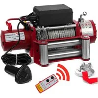 Rotfuchs Seilwinde, 12v mit Funkfernbedienung, 5909 kg Zugkraft, 6 PS Power Bergewinde