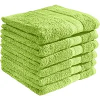REDBEST Handtuch Handtuch "Chicago" 6er-Pack, Frottier, Walk-Frottier Uni