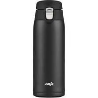 TRAVEL MUG light Thermobecher schwarz (matt), 0,4 Liter, Flip-Deckel