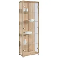 fif möbel Vitrine OPTIMA Standvitrine, Vitrinenschrank, Glasvitrine, Sammlervitrine