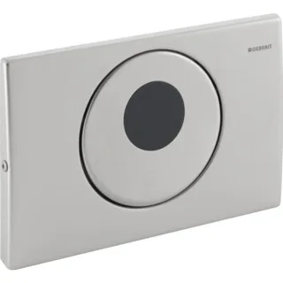 Geberit Betätigungsplatte Mambo IRBA Edelstahl mit Infrarot Sichtfenster 241477001