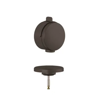 KLUDI ROTEXA MULTI Ein-, Ab- und Überlaufgarnitur Feinbau-Set Brushed Gunmetal 71826N2-00