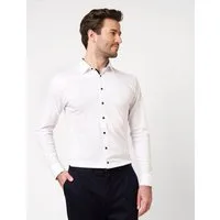 DESOTO Langarmhemd Jerseyhemd Casual Kent