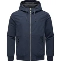 Ragwear Outdoorjacke Perci Stylische Herren Übergangsjacke mit großer Kapuze