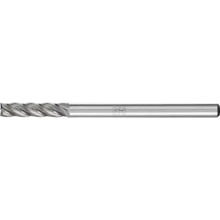 PFERD TOOLS Hartmetall Hochleistungsfrässtift ALU Zylinder ZYAS stirnverzahnt Alu/NE Metal - 21200295