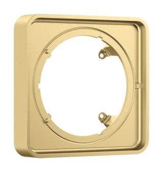 Hansgrohe Verlängerungsrosette AXOR ShowerSelect ID softsquare 22 mm brushed gold optic, 13643250 13643250