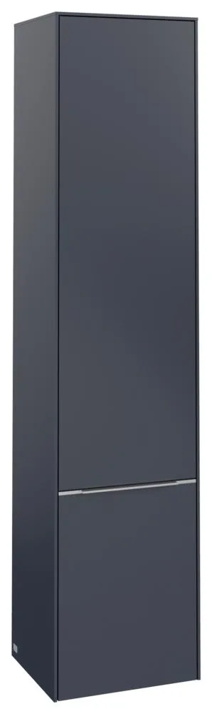 Villeroy & Boch Subway 3.0 Hochschrank, 2 Türen, 400 x 1710 x 346,5 mm, Marine Blue / Marine Blue C58600VQ